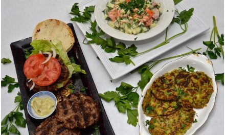 Cooking with Wafu: Smoked Salmon Salad and the ‘Original’ Burger Recipe